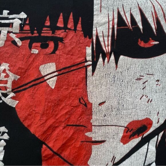 Tokyo Ghoul Tee Ken Kaneki Anime T-Shirt Size 2X in Black and Red - Picture 5 of 5